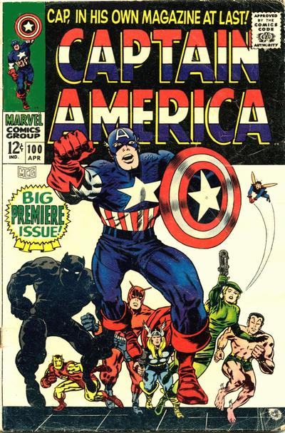 Captain America #100