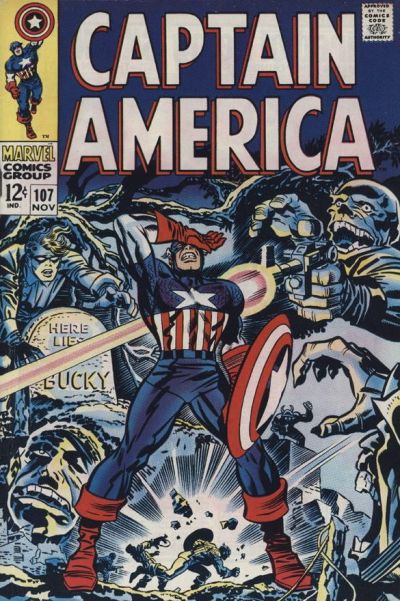 Captain America #107