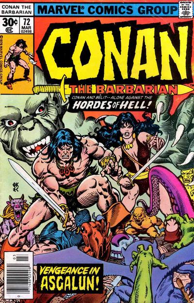 Conan the Barbarian #72