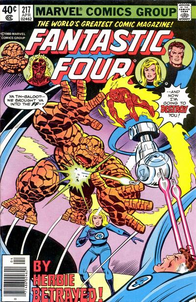 Fantastic Four #217