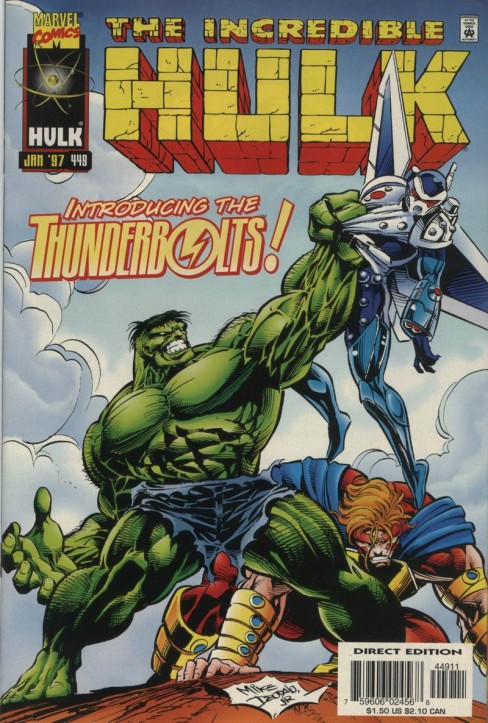 The Incredible Hulk #449 signed