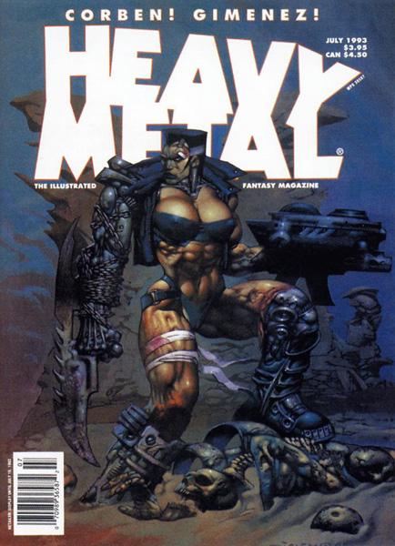 HeavyMetal V17-01 July-1993