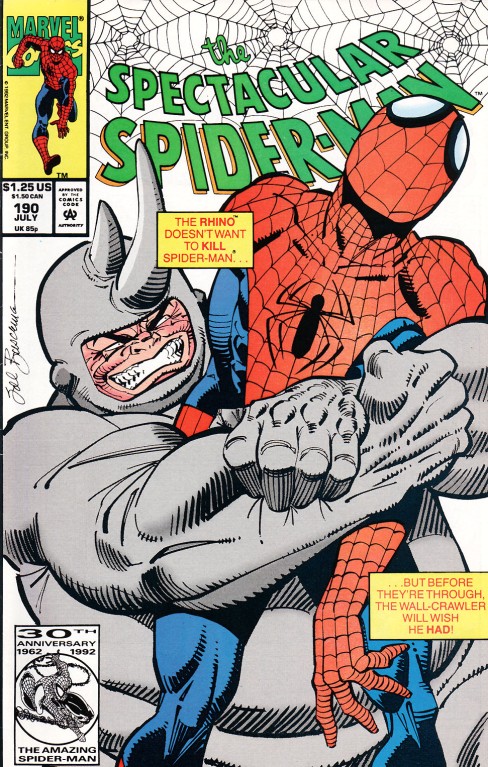 Peter Parker the Spectacular Spiderman #190