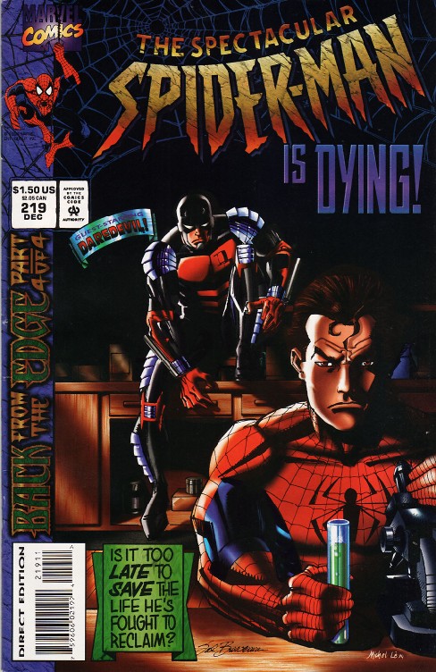 Peter Parker the Spectacular Spiderman #219