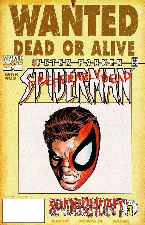 Spider-Man #89 Alternate Cover